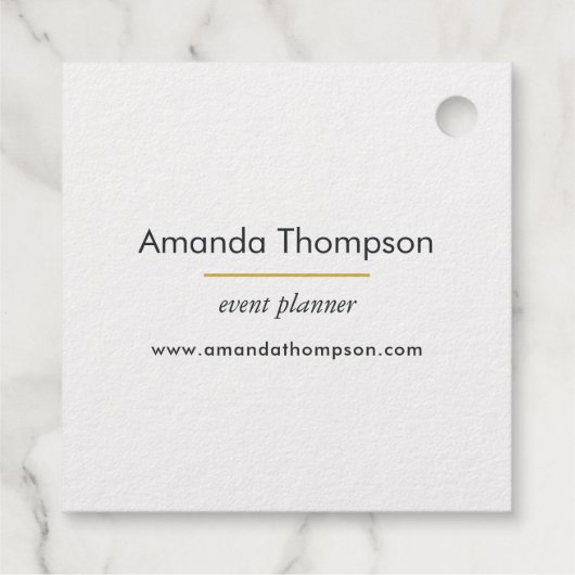 Gouden Kus Lippen Bedankjes Labels (Achterkant)