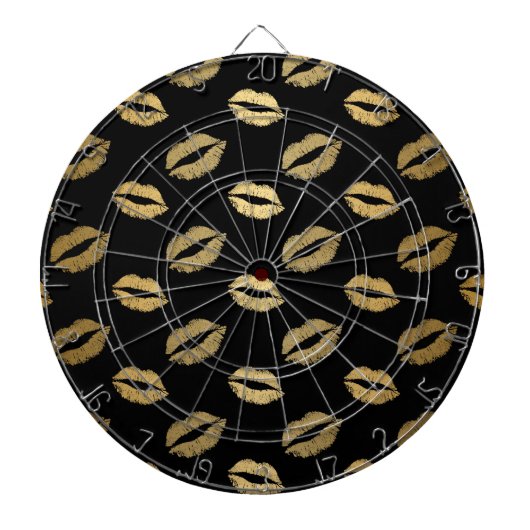Gouden kussen dartbord (Voorkant)
