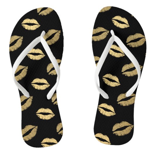 Gouden kussen teenslippers (Voetbed)