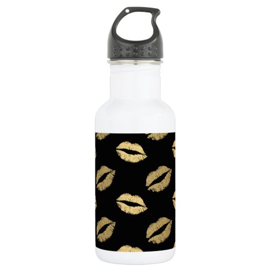 Gouden kussen waterfles  (Voorkant)