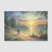 Gouden Kust Decoupage Tissuepapier (Voorkant)