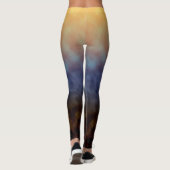 Gouden Kustlijn Leggings (Achterkant)