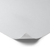 Gouden Kwaststreek Abstracte Kunst Poster (Hoek)