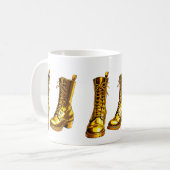 Gouden Laarzen  Koffiemok (Voorkant links)