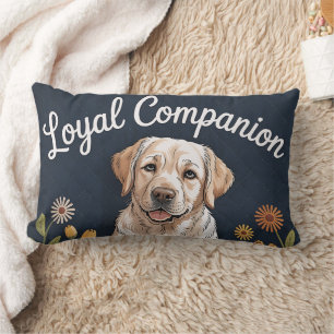 Gouden Labrador Retriever Dekbedontwerp – Speels Kussen