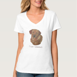 gouden labrador t-shirt