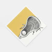 Gouden Lacrosse Sportfeest Servet (Hoek)