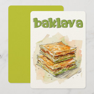 Gouden Lagen van Verrukking: Baklava بقلاوة ف س ت  Kaart