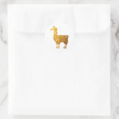 Gouden lama Stickers (Tas)