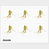 Gouden Langlauf Sticker (Vel)