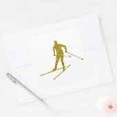 Gouden Langlauf Sticker (Envelop)