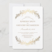 gouden lauwerkrans repetitiediner kaart (Voorkant)