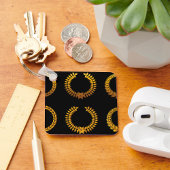 Gouden lauwerkrans sleutelhanger