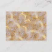 Gouden Lavendel Hydrangeas Huwelijksdetails Websit Informatiekaartje (Achterkant)