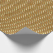 Gouden lederen bekleding, bank. cadeaupapier (Hoek)