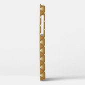Gouden lederen bekleding,  bank. Case-Mate iPhone case (Achterkant / Links)