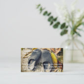 Gouden leeftijd visitekaartje (Staand voorkant)