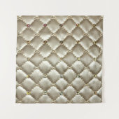 Gouden leer: luxe achtergrond textuur wandkleed (Voorkant (horizontaal))
