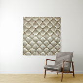 Gouden leer: luxe achtergrond textuur wandkleed (In Situ (horizontaal))