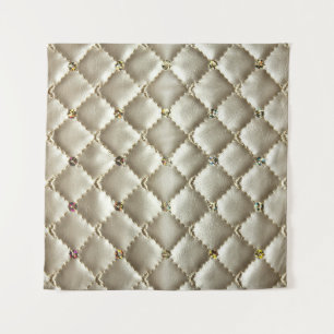 Gouden leer: luxe achtergrond textuur wandkleed