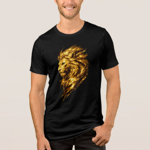 Gouden Leeuw Erfenis Luxe Gouden Leeuw Tri-Blend Shirt