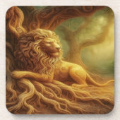 Gouden Leeuw Onderzetters (Voorkant)