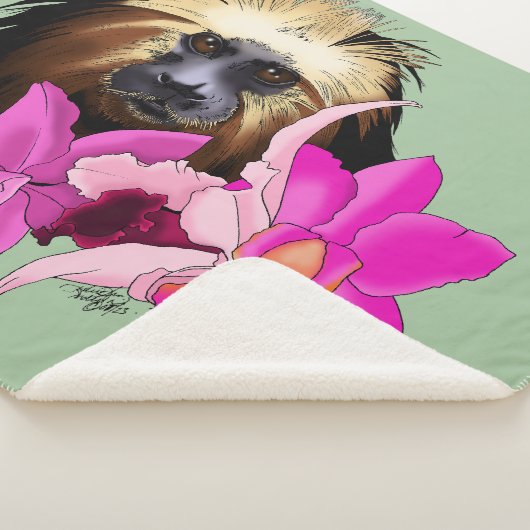 Gouden Leeuw Tamarin Aap Sherpa Deken (3/4)