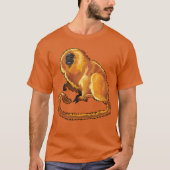 gouden leeuw tamarin t-shirt (Voorkant)
