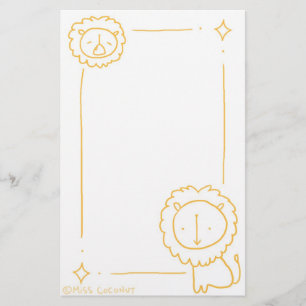 Gouden Leeuwen Briefpapier
