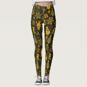 gouden leggings