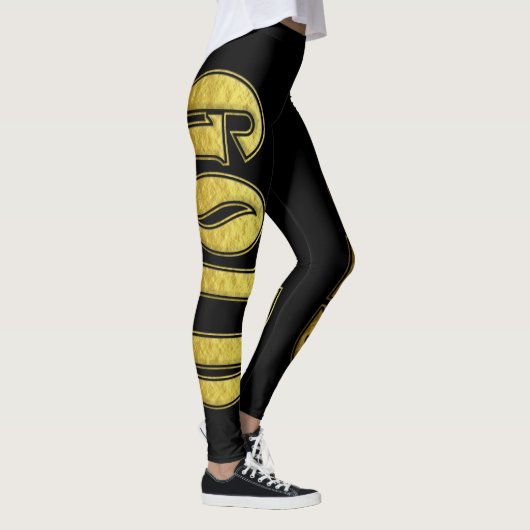 Gouden Leggings (Rechts)