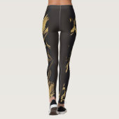 Gouden  leggings (Achterkant)