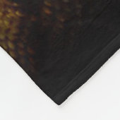 Gouden Leguaan Fleece Deken (Hoek)