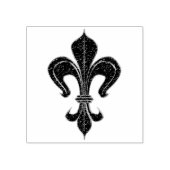 Gouden Lelie goud zilver + uw ideeën Rubberstempel (Afrduk)