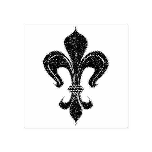 Gouden Lelie goud zilver + uw ideeën Rubberstempel (Afrduk)