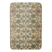 Gouden Lelie Wilde Bloemen William Morris Badmat (Voorkant Verticaal)