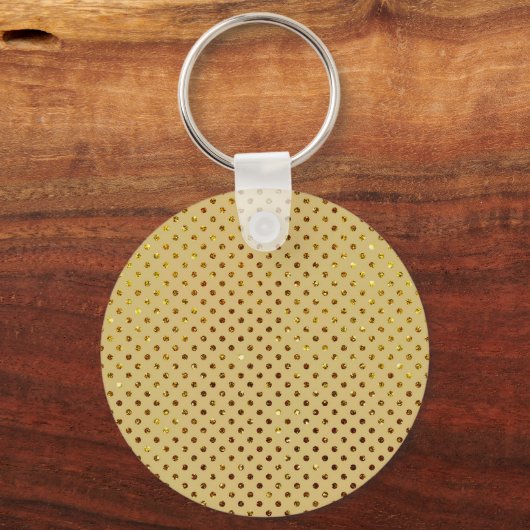 Gouden Leo Zodiac Horoscoop Een Motivatie inspirer Sleutelhanger (Achterkant)