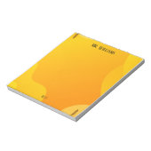 Gouden Leraar Geschenk Notitieblok (Linkerzijde)