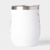Gouden Letter D Monogram Met Naam Verpersoonlijkt (Links)