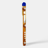 Gouden  letter X met juwelen Case-Mate iPhone Case (Achterkant / Links)