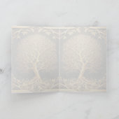 Gouden Levensboom Sierlijke Grafische Kaart (Binnen)