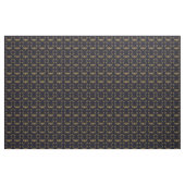 Gouden libel patroon - donker stof (Fat Quarter)