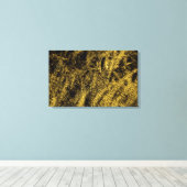 Gouden Licht Gras Canvas Print (Insitu (Houten vloer))