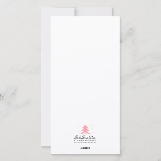 Gouden Licht Merry Helder Collage 3 Foto Kaart Wit (Achterkant)