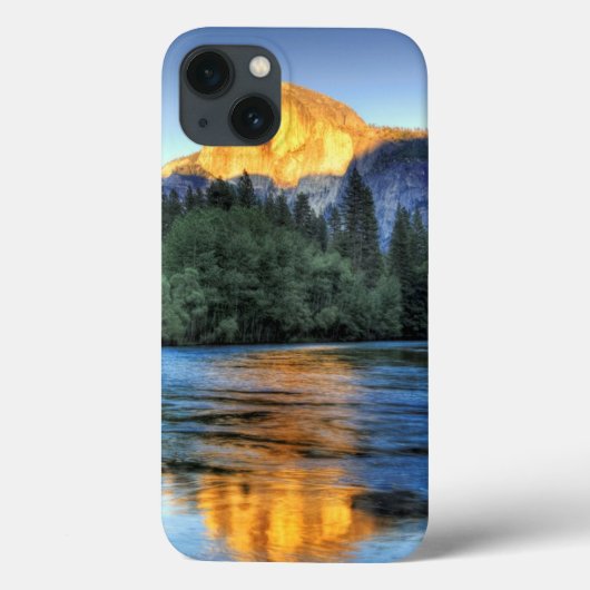 Gouden licht op Half Dome Case-Mate iPhone Case (Achterkant)