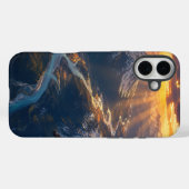 Gouden Licht Over de Alpenrivier001 Case-Mate iPhone Case (Achterkant (horizontaal))