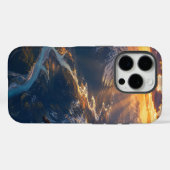 Gouden Licht Over de Alpenrivier001 Case-Mate iPhone Case (Achterkant (horizontaal))