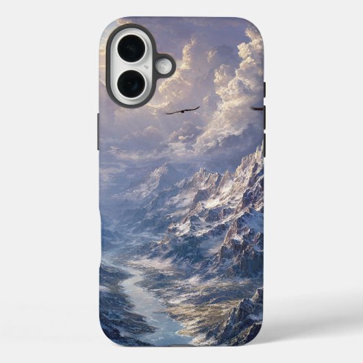 Gouden Licht Over de Alpenrivier002 Case-Mate iPhone Case (Achterkant)
