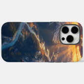 Gouden Licht Over de Alpine Rivier001 Case-Mate iPhone Case (Achterkant (horizontaal))