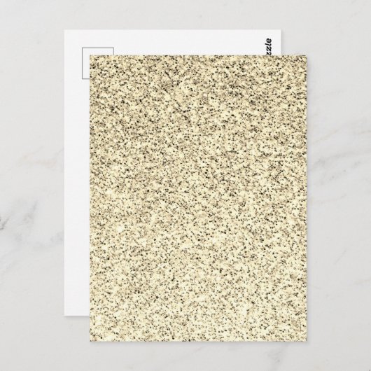 Gouden licht zachte glitter vonken briefkaart (Voorkant / Achterkant)